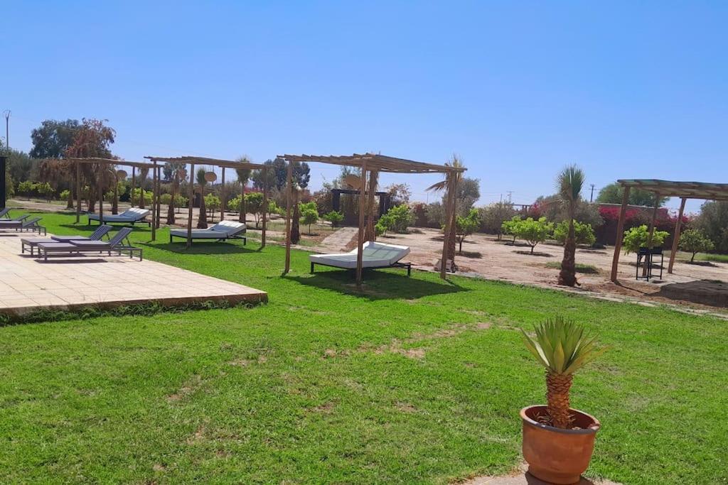 Villa Agora, Villa A La Campagne Proche Marrakech Sidi Abdallah Ghiat Exterior photo
