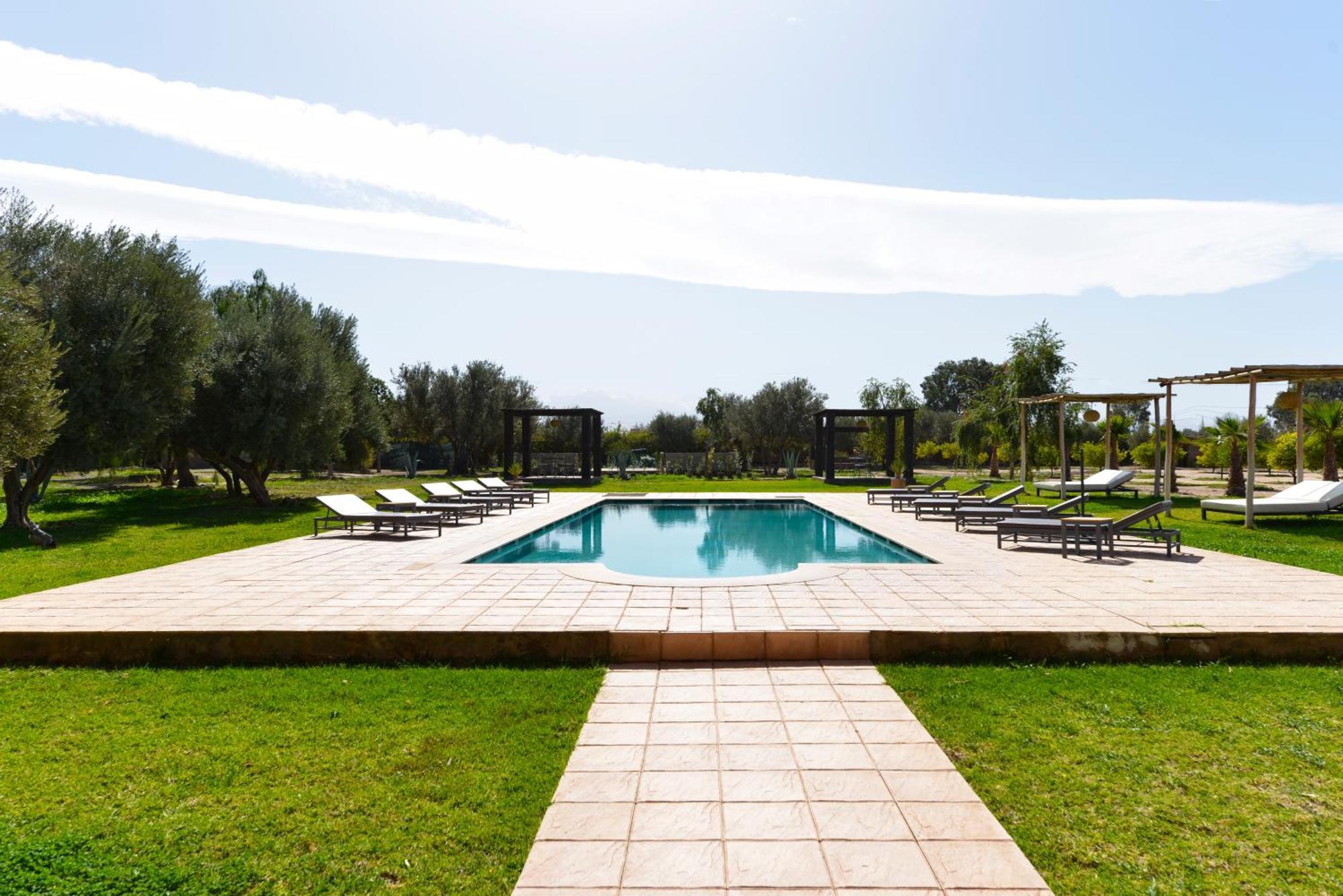 Villa Agora, Villa A La Campagne Proche Marrakech Sidi Abdallah Ghiat Exterior photo